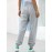 Women's Solid Elastic Sweatpants, Casual High Waist Sweatpants, Casual Every Day Pants, Women's Clothing