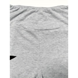 Star Pattern Flare Leg Pants, Casual High Waist Slim Pants, Women's Clothing