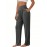 Solid High Waist Pants 3 Pack, Casual Comfy Straight Leg Pants, Women's Clothing